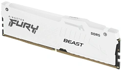 Память DDR5 16GB 5600MHz Kingston KF556C40BWA-16 Fury Beast RGB RTL Gaming PC5-44800 CL40 DIMM 288-pin 1.25В single rank с радиатором Ret