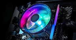 Устройство охлаждения(кулер) Cooler Master i70C ARGB Soc-1700/1851 серебристый/черный 4-pin 28dB Al 130W 400gr Ret (RR-I7C7-18PA-R1)