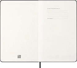 Еженедельник Moleskine CLASSIC WKLY VERTICAL Large 130х210мм 144стр. черный
