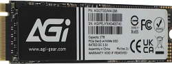 Накопитель SSD AGi PCIe 3.0 x4 2TB AGI2T0GIMAI298-CB AI298 M.2 2280