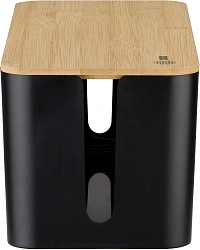 Органайзер Cactus CS-BOX-BL черный/бамбук