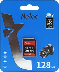 Флеш карта SDXC 128GB Netac NT02P600STN-128G-R P600 w/o adapter