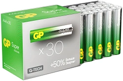 Батарея GP Super Alkaline 24AA21-2CRSWC30 AAA (30шт) спайка