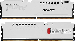 Память DDR5 2x16GB 6000MHz Kingston KF560C30BWEK2-32 Fury Beast RTL Gaming PC5-48000 CL30 DIMM 288-pin 1.4В kit single rank с радиатором Ret