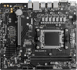 Материнская плата MSI PRO A620M-E Socket AM5 AMD A620 2xDDR5 mATX AC`97 8ch(7.1) GbLAN RAID+VGA+HDMI