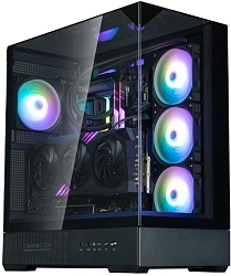 Корпус Zalman P40 Prism Plus черный без БП ATX 8x120mm 2xUSB3.0 audio bott PSU