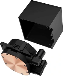 Система водяного охлаждения PcCooler DC360 Pro Display ARGB Soc-AM5/AM4/1200/1700/1851 черный 4-pin 39.8dB Al LCD 310W Ret (DC360PRO-BKAWXY-GL)