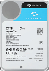 Жесткий диск Seagate SATA-III 24TB ST24000VE002 SkyHawkAI 512E (7200rpm) 512Mb 3.5"