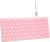 Клавиатура A4Tech Fstyler FBX51C розовый USB беспроводная BT/Radio slim Multimedia (FBX51C PINK)