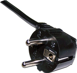 Шнур питания Lanmaster LAN-PP13/SHA-1.8-WH C13-Schuko проводник.:3x0.75мм2 1.8м 220В 10А черный