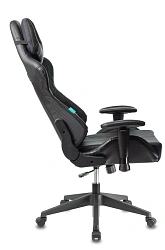 Кресло игровое Zombie VIKING 5 AERO Edition черный экокожа с подголов. крестов. пластик