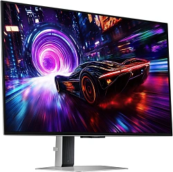 Монитор Samsung 32" Odyssey OLED G8 S32FG810SIXCI серебристый QD OLED LED 16:9 HDMI матовая HAS Piv 1000000:1 260cd 178гр/178гр 3840x2160 240Hz FreeSync Premium Pro DP 4K USB 8.4кг