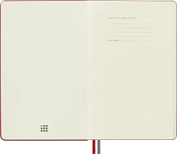 Блокнот Moleskine CLASSIC EXPENDED QP060EXPF2 Large 130х210мм 400стр. линейка твердая обложка красный