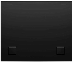 Шкаф коммутационный Cabeus (SH-05F-12U60/45-R-BK) настенный 12U 600x450мм пер.дв.стекл 50кг черный 390мм IP20 сталь