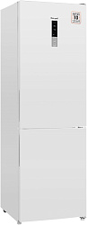 Холодильник Weissgauff WRK 1850 D Full NoFrost White Glass 2-хкамерн. белый