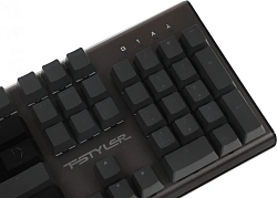Клавиатура A4Tech Fstyler FS100 Neon механическая черный USB for gamer LED (FS100) кабель 1.8м