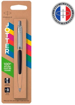 Ручка шариков. Parker Jotter Originals K60 (2096873) Black CT M син. черн. блистер