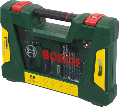 Набор принадлежностей Bosch V-line 68 предметов (жесткий кейс)