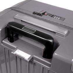 Чемодан Piquadro POP BV4427POP/GR 46x69x27см 67л. 4.43кг. поликарбонат/алюм. серый глянц.