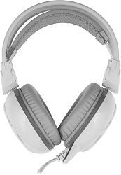 Наушники с микрофоном A4Tech Bloody G300 белый/серый 1.8м мониторные оголовье (G300 WHITE+GREY)