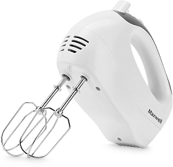 Миксер ручной Maxwell MW-1356 W 300Вт белый/серый