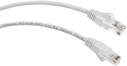 Патч-корд Cabeus PC-UTP-RJ45-CAT.5E-0.15M-WH U/UTP RJ-45 вил.-вилка RJ-45 кат.5E 0.15м белый LSZH