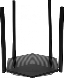 Роутер беспроводной Mercusys MR60X AX1500 10/100/1000BASE-TX черный