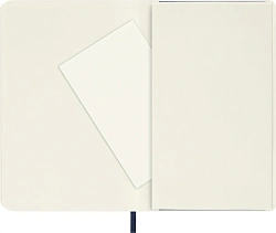 Блокнот Moleskine CLASSIC SOFT QP613B20 Pocket 90x140мм 192стр. нелинованный мягкая обложка синий сапфир