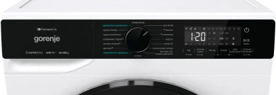 Стиральная машина Gorenje WD2PA1X64ADAAW/C класс: A++ загр.фронтальная макс.:10.5кг (с сушкой) белый инвертер