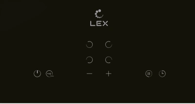 Варочная поверхность Lex EVH 640A BL черный