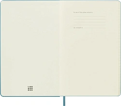 Блокнот Moleskine CLASSIC QP060B35 Large 130х210мм 240стр. линейка твердая обложка голубой