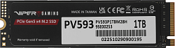 Накопитель SSD Patriot PCIe 5.0 x4 1TB PV593P1TBM28H Viper VP593 M.2 2280