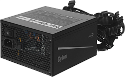 Блок питания Aerocool ATX 700W CYLON 700 80+ (20+4pin) APFC 120mm fan color 5xSATA RTL