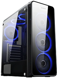 Корпус Accord JP-X черный без БП ATX 6x120mm 2xUSB2.0 1xUSB3.0 audio bott PSU