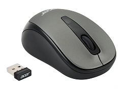 Мышь Acer OMR134 серый оптическая 1000dpi беспров. USB для ноутбука 3but (ZL.MCEEE.01H)