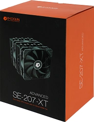 Устройство охлаждения(кулер) ID-Cooling SE-207-XT ADVANCED Soc-AM5/AM4/1200/1700/1851 черный 4-pin 15-35dB Al+Cu 280W 1020gr Ret