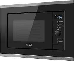 Микроволновая печь Weissgauff HMT-720 BX Grill 20л. 700Вт черный (встраиваемая)