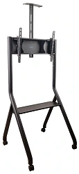 Стойка для телевизора Kromax Omega-14 черный 32"-90" макс.95кг напольный наклон