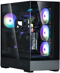 Корпус Zalman P40 Prism Plus черный без БП ATX 8x120mm 2xUSB3.0 audio bott PSU