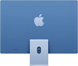 Моноблок Apple iMac A3247 24" 4.5K M4 8 core (4) 16Gb SSD256Gb 8 core GPU macOS WiFi BT 143W клавиатура мышь Cam синий 4480x2520