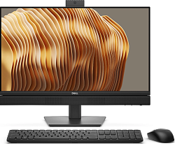 Моноблок Dell Pro 24 QC24250 23.8" Full HD Core Ultra 5 235 (3.4) 16Gb SSD1Tb Graphics CR Windows 11 Pro GbitEth WiFi BT 130W клавиатура мышь Cam темно-серый 1920x1080