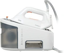 Парогенератор Braun IS3132WH 2400Вт белый/оранжевый