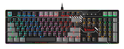 Клавиатура A4Tech Bloody B808N механическая черный/серый USB for gamer LED