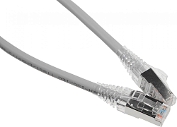 Патч-корд WRline WR-PC-RJ45-FTP-5E-0.3-GY FTP RJ-45 вил.-вилка RJ-45 кат.5E 0.3м серый LSZH