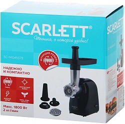Мясорубка Scarlett SC-MG45S73 1800Вт черный