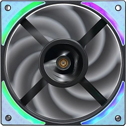 Вентилятор для корпуса Formula Air Bridge Plus ARGB 120х120x25 черный 4-pin 27.2дБ (упак.:3шт) (AIR BRIDGE PLUS BK) Ret