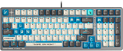 Клавиатура A4Tech Bloody S98 Pixels Blue механическая серый/бежевый USB for gamer LED (S98) кабель 1.8м