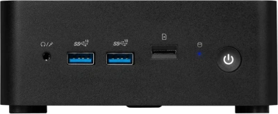 Неттоп MSI Cubi NUC 1M-044XRU Core 5 120U (1.4) 16Gb SSD512Gb Graphics CR без ОС 2xGbitEth WiFi BT 120W черный (9S6-B0B111-409)