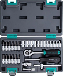 Набор инструментов Stels 14100 29 предметов (жесткий кейс)