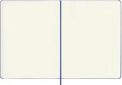 Блокнот Moleskine CLASSIC QP092B42 XLarge 190х250мм 192стр. нелинованный твердая обложка голубая гортензия